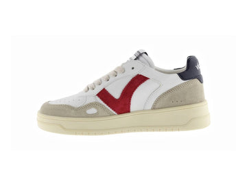 Sneaker Victoria Uomo Seul Bianco Navy Rosso