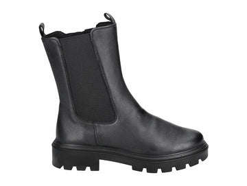 Ara Donna Stivaletti Dover Invernali Zip Elastico Comfort Pelle Nera 23181-01G