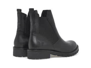 Felmini Donna Stivaletti Chelsea Tacco Basso Tomaia Pelle