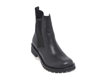 Felmini Donna Stivaletti Chelsea Tacco Basso Tomaia Pelle