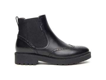 Nero Giardini Stivali Invernali Donna - Modello Chelsea in Pelle Nera I411452D