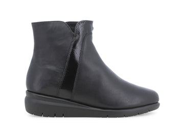 Melluso Donna Stivaletti Comfort Pianta Larga Tomaia in Pelle Nera K55236W-245572
