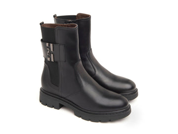 Nero Giardini Winter Boots Medium Heel Leather Upper