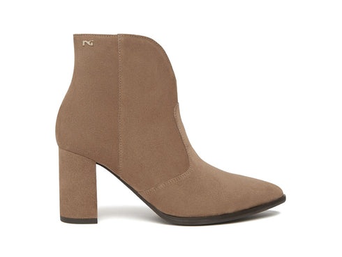 NeroGiardini Tronchetti Eleganti in Suede con Scollo a V I514342D-442