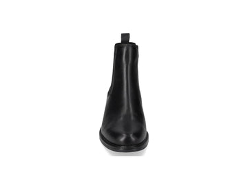 Valleverde Women's Boots Beatles in Black Leather