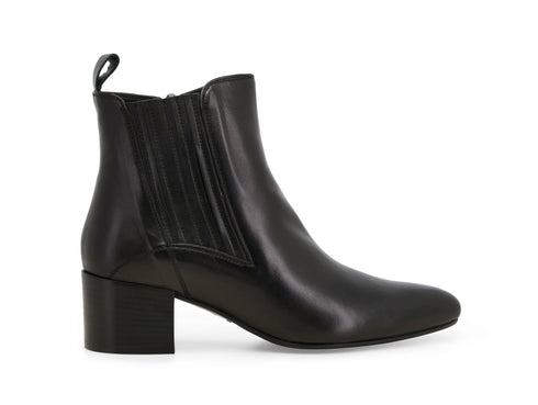 Melluso Stivaletto Elegante Nero in Pelle con Tacco e Zip Z366-252139