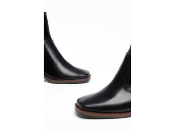 Nero Giardini Ankle Boot Square Toe Medium Heel Upper Leather