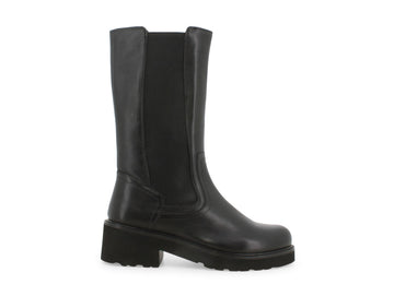 Melluso Stivale Donna Invernale con Cerniera Lampo Tomaia Pelle Nera 034325W-247154