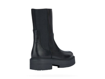 Geox Women's Spherica Winter Boots Platform Leather Upper