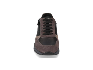 Valleverde Men's Casual Shoes in Black and Anthracite