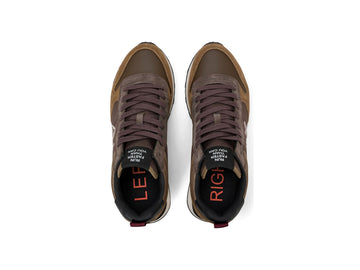 SUN68 Men's Tom 2.0 Mid Sneakers in Brown