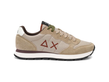 SUN68 Men's Tom Solid Shoes Dark Beige