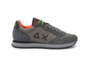 SUN68 Sneakers Uomo Tom Fluo Grigio Scuro Autunno Inverno Z46102-47