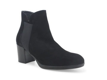 Melluso Elegant Winter Ankle Boots in Suede Leather
