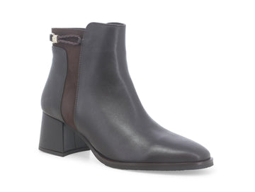 Melluso Elegant Winter Ankle Boots Medium Heel Leather Upper
