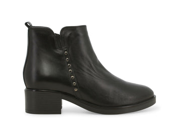 Melluso Donna Tronchetti Comodi Invernali Tomaia Pelle Nera K91851W-238795