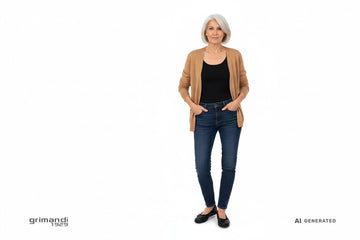 Outfit Casual Valleverde Nera - AI-Generated Model