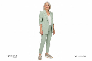 Outfit Pastello Valleverde 36041A Ecru - AI-Generated Model
