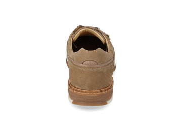 Valleverde Scarpa Comfort Uomo Stringata in Nabuk Tortora