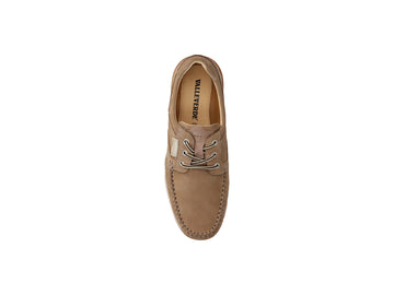 Valleverde Scarpa Comfort Uomo Stringata in Nabuk Tortora
