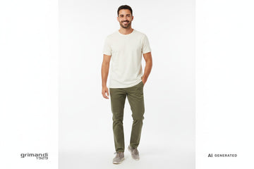 Outfit Urban Chic Taupe - AI-Generated Model