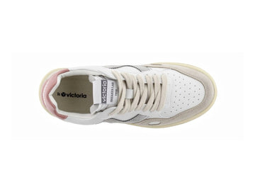 Sneaker Victoria Donna Seul Bianco e Rosa Primavera Estate