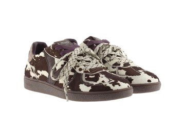 Victoria Women's Sneakers Londres in Brown Animal Print