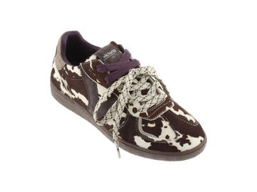 Victoria Women's Sneakers Londres in Brown Animal Print