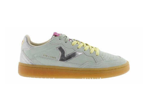 Victoria Sneakers Sportive Donna Primavera Estate in Camoscio Verde Menta 806107