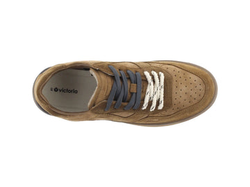 Victoria Men's Sneakers Seul in Tobacco Brown and Grey