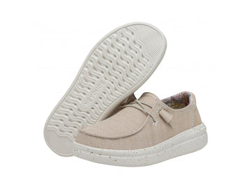 Hey Dude Women's Summer Shoes Wendy Rise Strech Dove
