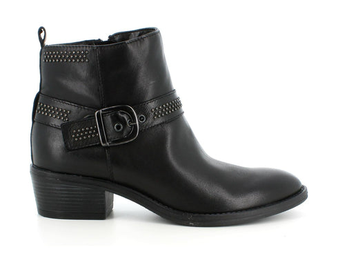 Melluso Donna Tonchetti Pelle 018830A-209115 Nero