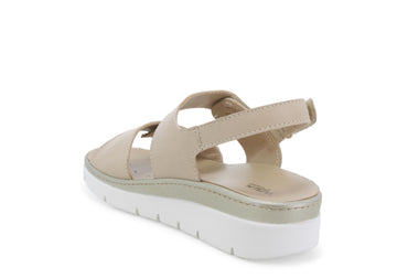 Melluso Donna Sandali Pelle 019171-223147 Beige