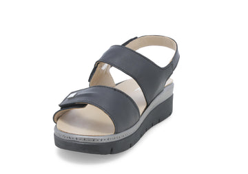Melluso Donna Sandali Pelle 019171-223148 Nero
