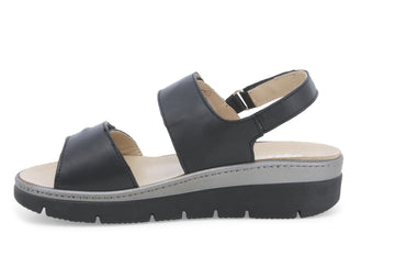 Melluso Donna Sandali Pelle 019171-223148 Nero