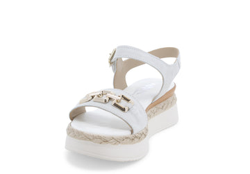 Melluso Donna Sandali Pelle 019192-223131 Bianco