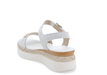 Melluso Donna Sandali Pelle 019192-223131 Bianco