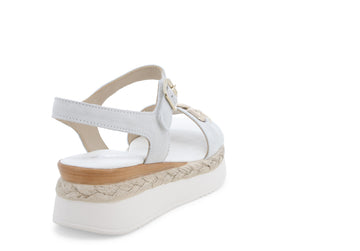 Melluso Donna Sandali Pelle 019192-223131 Bianco