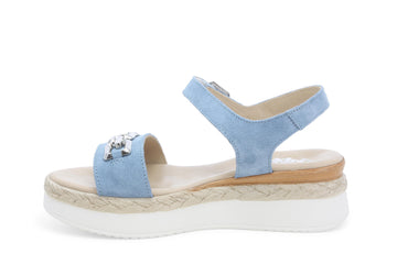Melluso Donna Sandali Pelle 019192-223132 Blu