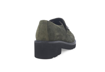 Melluso Donna Mocassini Camoscio 034321-227802 Verde