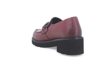 Melluso Donna Mocassini Pelle 034321-230671 Bordeaux