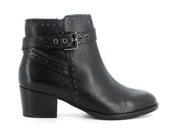 Melluso Donna Stivaletti Pelle 059049A-209151 Nero