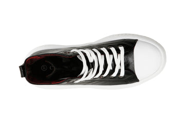 CafèNoir Donna Sneakers allacciata in similpelle C1DM9250 Nero