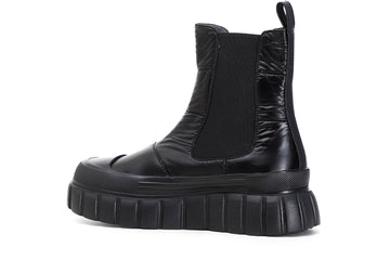 CafèNoir Donna Tronchetto con  elastici in tessuto laminato trapuntato C1DM9420N001 Nero