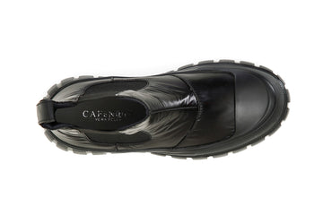 CafèNoir Donna Tronchetto con  elastici in tessuto laminato trapuntato C1DM9420N001 Nero