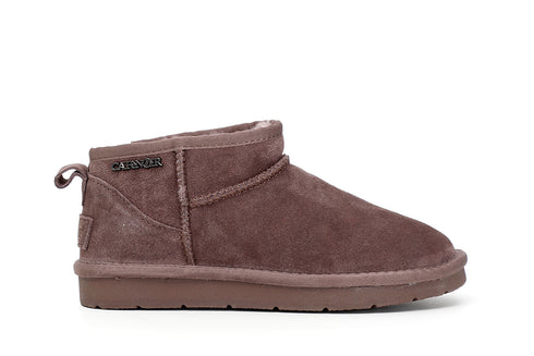 CafèNoir Donna Tronchetto alla caviglia in pelle scamosciata C1DR6030 Cioccolato