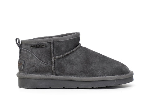 CafèNoir Donna Tronchetto alla caviglia in pelle scamosciata C1DR6030 Grigio