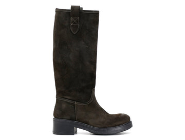 CafèNoir Donna Stivale cavaliere in pelle scamosciata C1GE6310 Verde