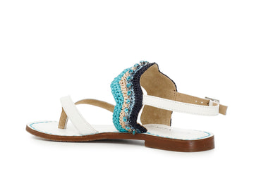 CafèNoir Donna Sandalo infradito uncinetto C1GN9160B001 Multi blu