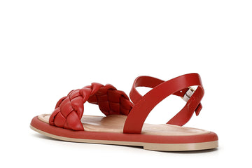 CafèNoir Donna Sandalo gilda con tomaia intrecciata C1JS1207R007 Rosso